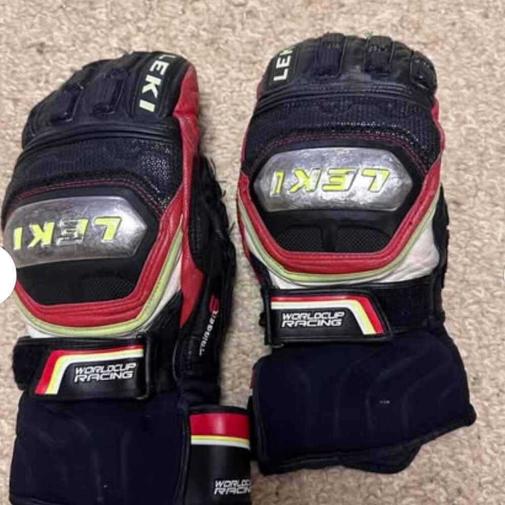 Leki unisex ski race gloves- fully lined and warm